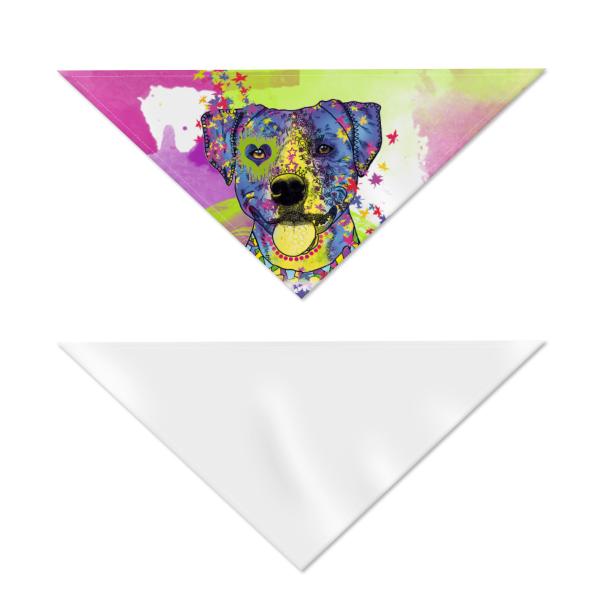 Hunde Bandana, Halstuch für Hunde, mit buntem Hundemotiv Tayra